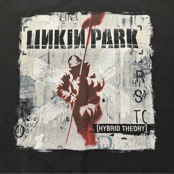 Linkin Park - Tultex Black Graphic Tee - Picture 2 of 3